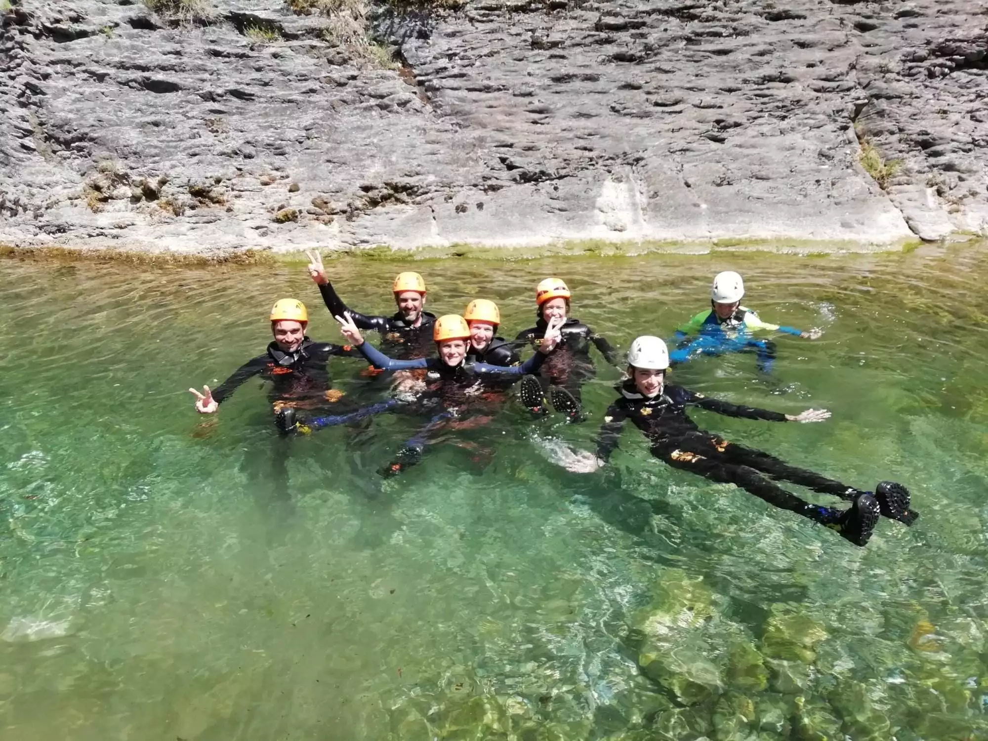 Canyoning découverte en famille à Saint-Lary-Soulan