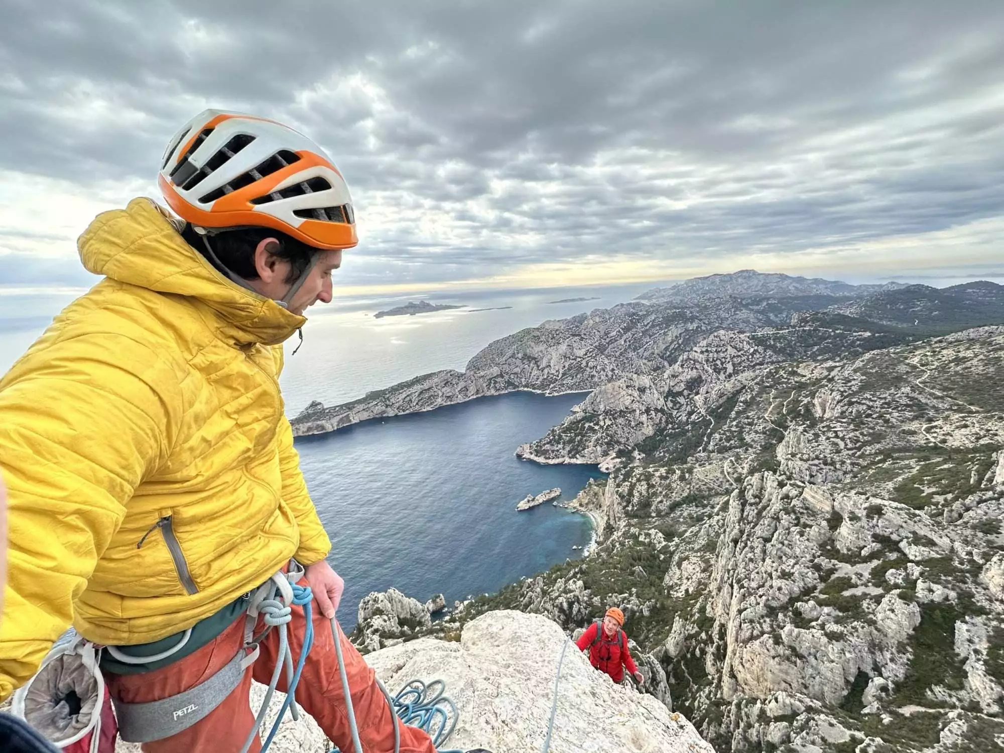 Stage escalade grandes voies dans les Calanques, 3 jours