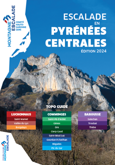 topo escalade Pyrénées centrale édition 2024