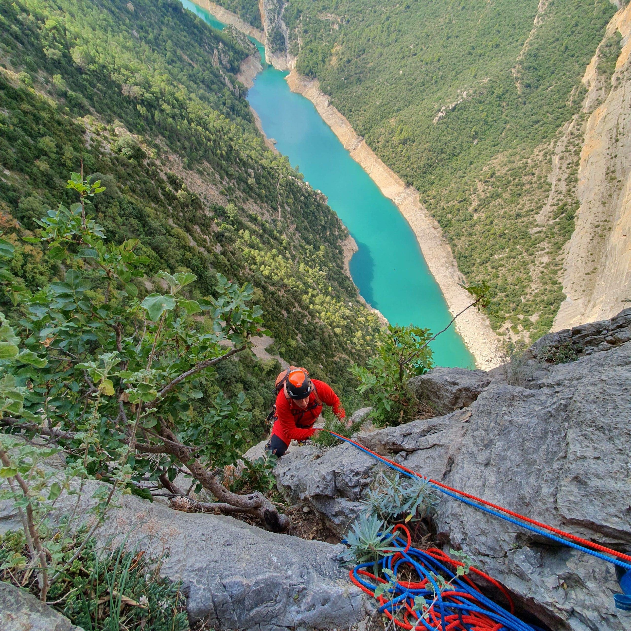 Sommet du dièdre gris (ou presque)